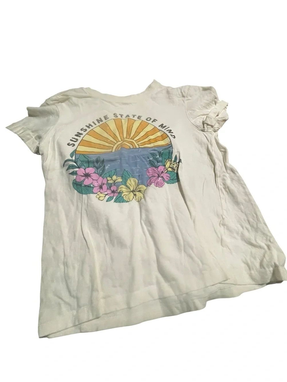 Vibe ‘N size  'Sunshine State of Mind' Graphic Tee sz small like new